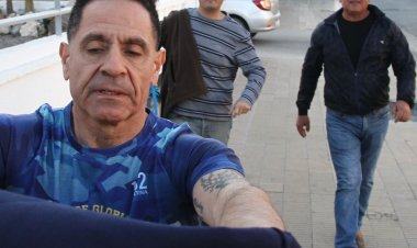 Así se entregaba Juan Pablo Ortega el funcionario Judicial acusado del presunto armado de una causa a un hombre .