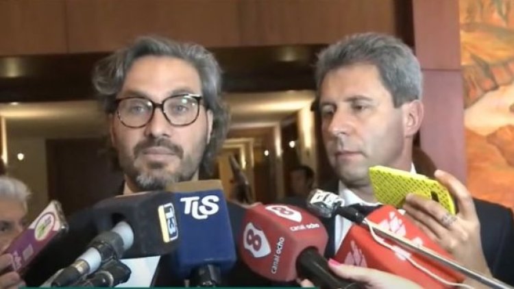 Sergio Uñac y Santiago Cafiero visitaron una empresa que brinda servicios a la minería
